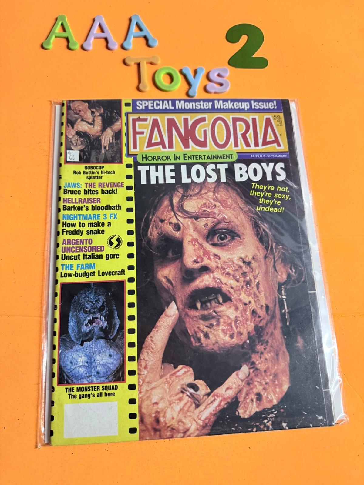 FANGORIA #66 Lost Boys Jaws Hellraiser RARE
