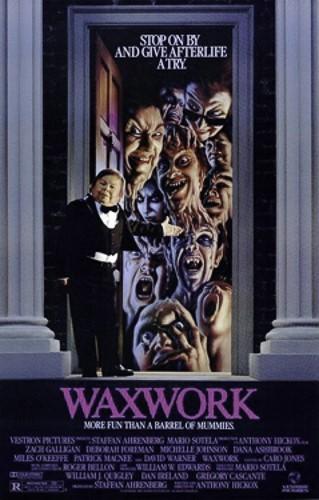 WAXWORK ORIGINAL ROLLED RARE UNUSED MOVIE POSTER 1988 MICHELLE JOHNSON