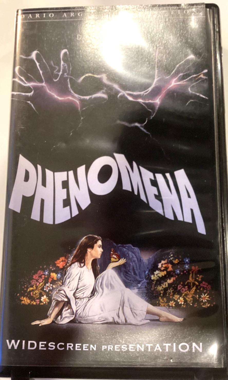 Rare Vintage Phenomena VHS VCR Jennifer Connelly Dario Argento Uncut Uncensored