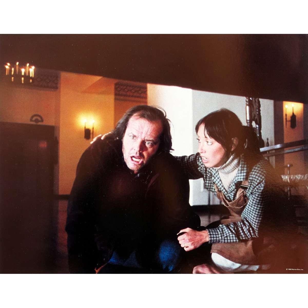 THE SHINING Original Lobby Card N9 - 11x14 in. - 1980 - Stanley Kubrick, Jack Ni