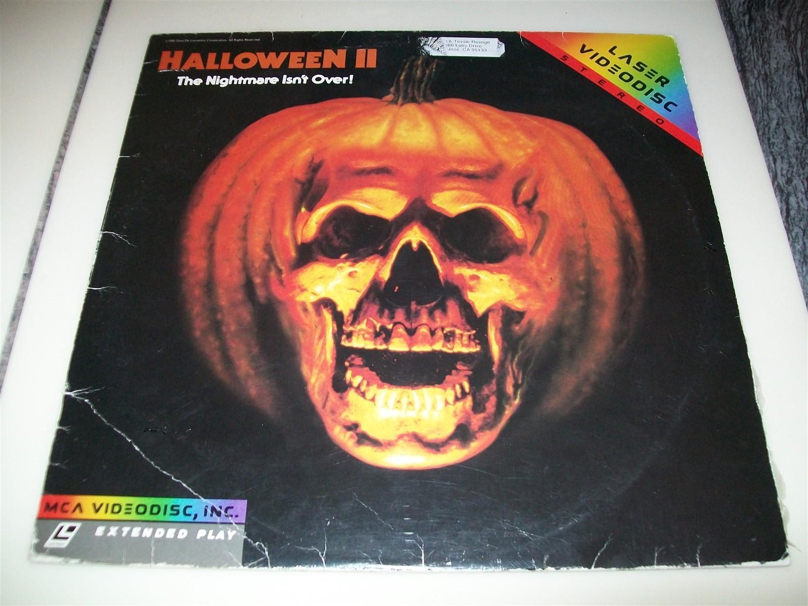 HALLOWEEN II Laserdisc LD VERY GOOD CONDITION ULTRA RARE SEQUEL PART 2 TWO