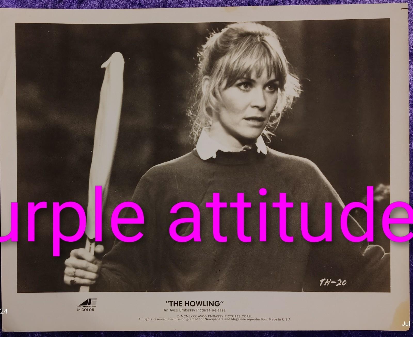 ​Original 1981 Vintage Press Still - The Howling - Dee Wallace - Avco Embassy...