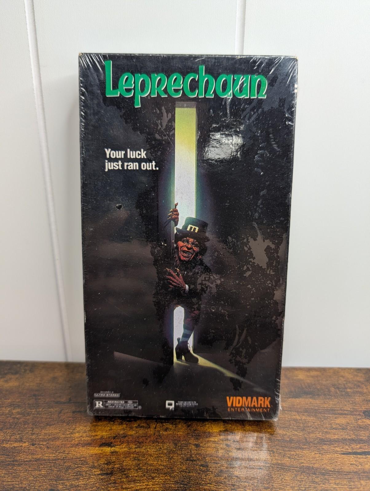 Leprechaun VHS New Sealed Vidmark 1992 Rare