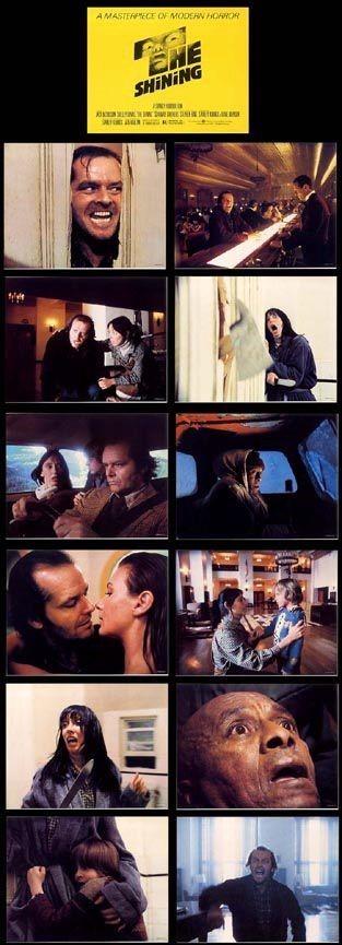 THE SHINING ORIGINAL 11X14 MINT DELUXE LOBBY CARD SET OF 13 1980 STANLY KUBRECK