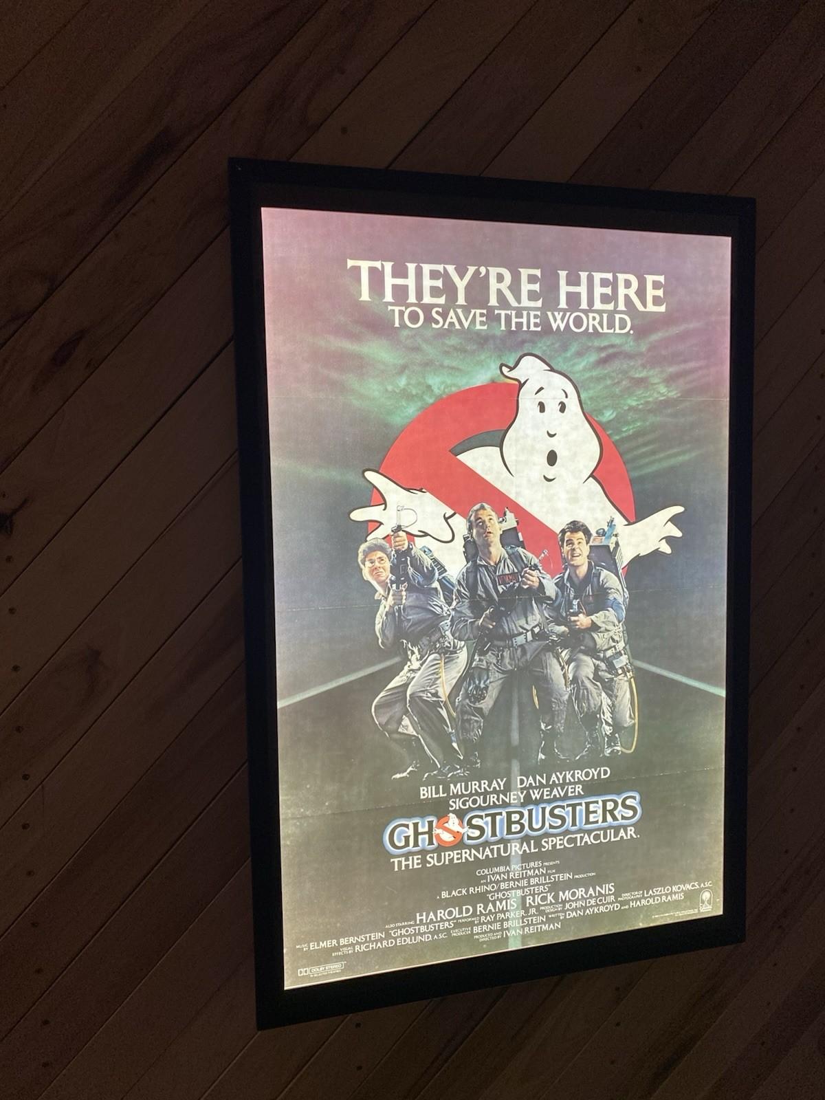 1984 GHOSTBUSTERS, original vintage folded movie poster, 27x41" s/s