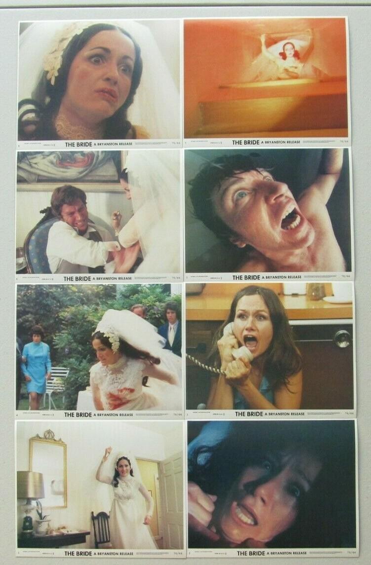 THE BRIDE ORIGINAL 8X10 LOBBY CARD SET OF 8 1985 FRANKENSTEIN STING BEALS