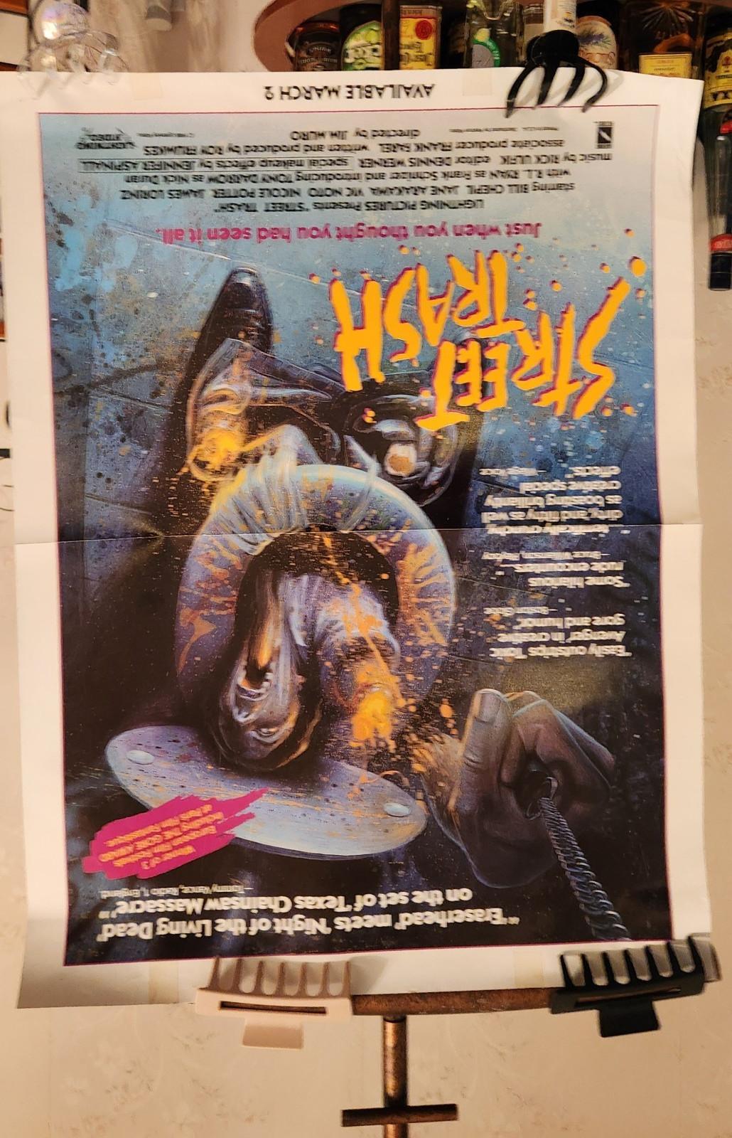 Street Trash Original Movie Poster Movies Film Memorabilia