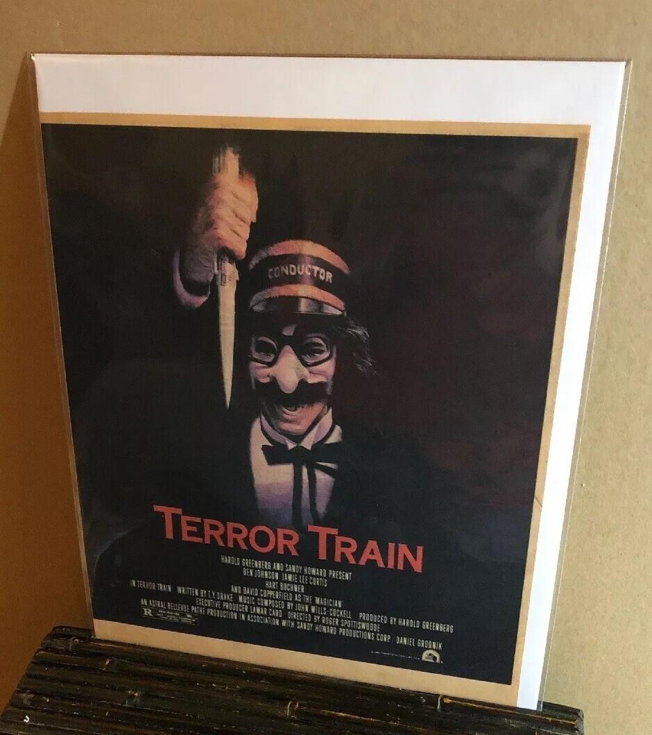 1980 TERROR TRAIN Movie Promo Print Ad Excellent Color (MH212)