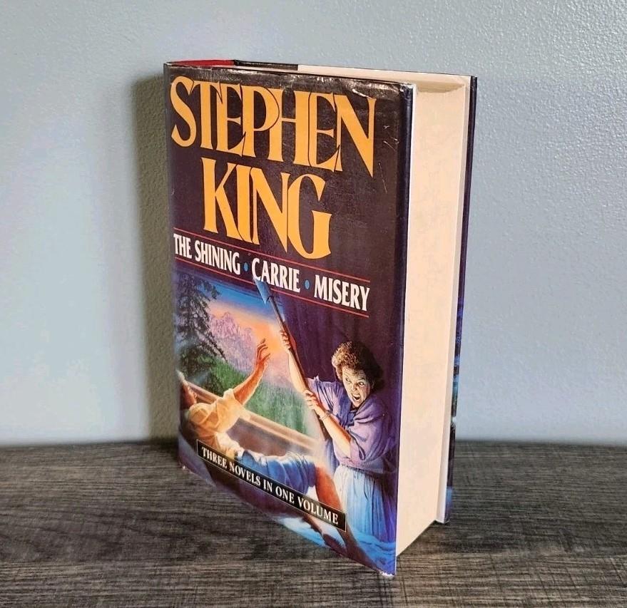 ​Stephen King Omnibus The Shining Carrie Misery Hardback Chancellor Press Book