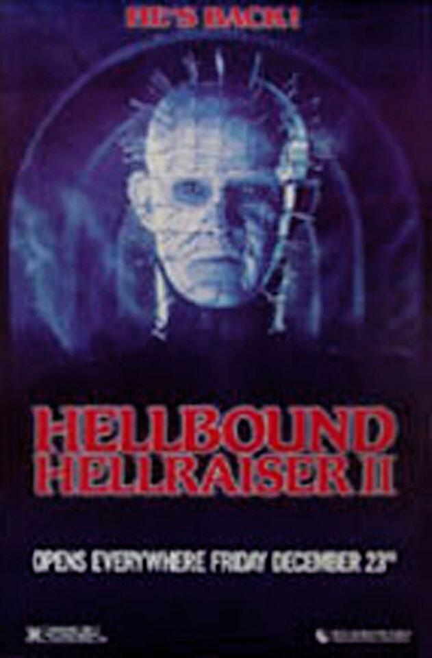 Hellbound: Hellraiser II (1988) original movie poster advance - s-sided - rolled