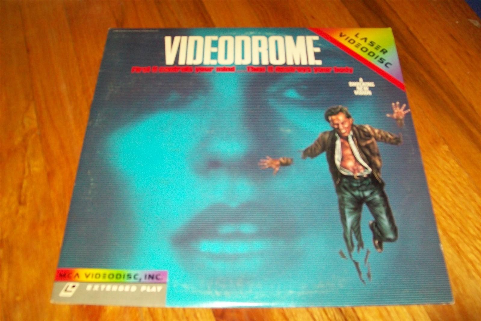 VIDEODROME Laserdisc LD EXCELLENT CONDITION RARE GREAT FILM DAVID CRONENBERG