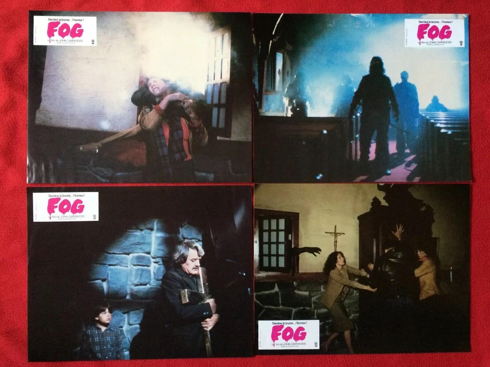 THE FOG 1980 JOHN CARPENTER ORIGINAL LOBBY CARD COMPLETE SET x 12