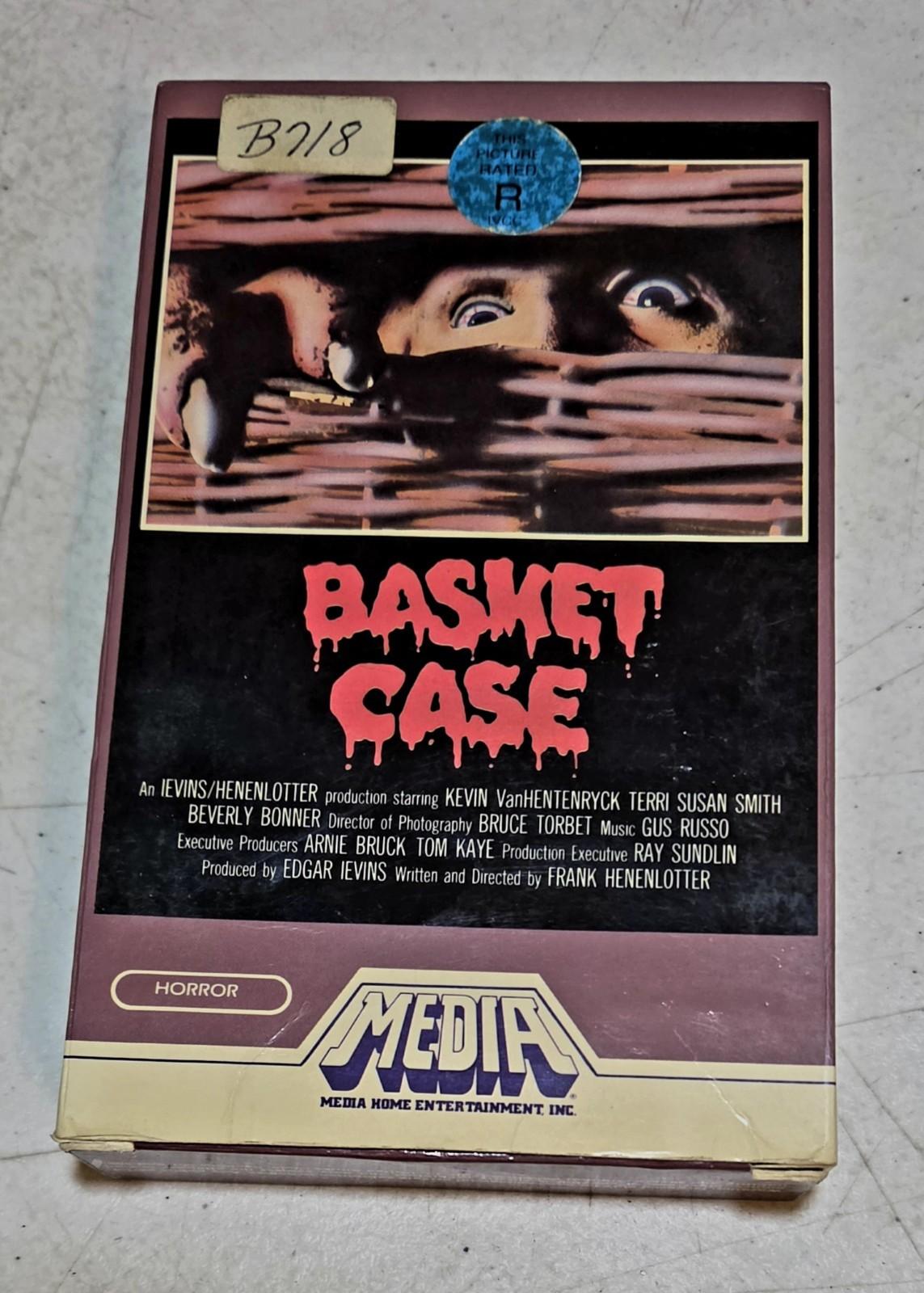 Horror Basket Case  BETAMAX  tape | Rare | Not Vhs | 1982 Cult | Media Home Ent.