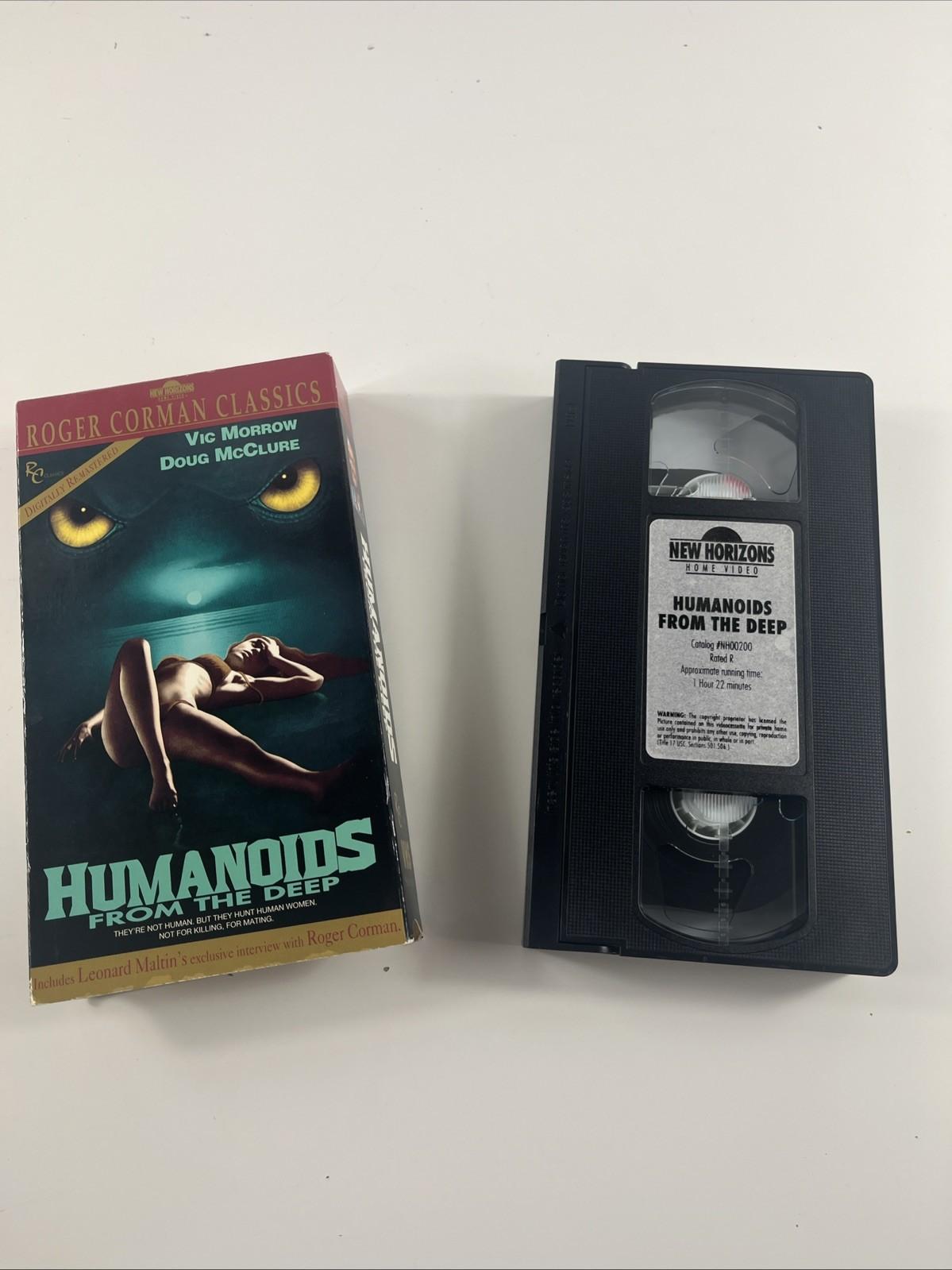 Humanoids from the Deep | VHS, 1980, 1996 Cult Classic Roger Corman Remaster
