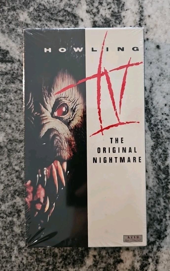 Howling IV - The Original Nightmare (VHS, 1992) Sealed