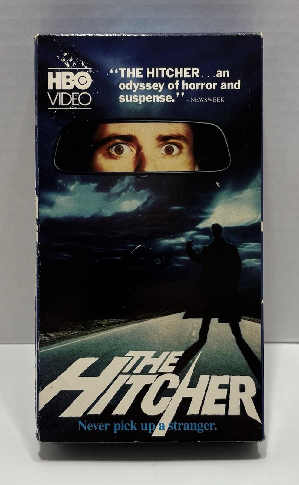 The Hitcher VHS 1986 Horror Suspense Original Release HBO Video