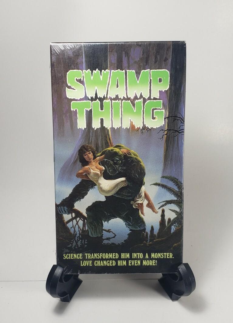 Great Swamp Thing VHS Sealed 1982 1986 1994 Embassy Mono Wes Craven HORROR AVN