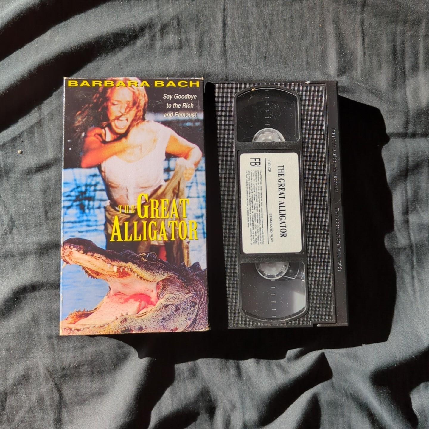 The Great Alligator - Rare* (VHS, 1996)