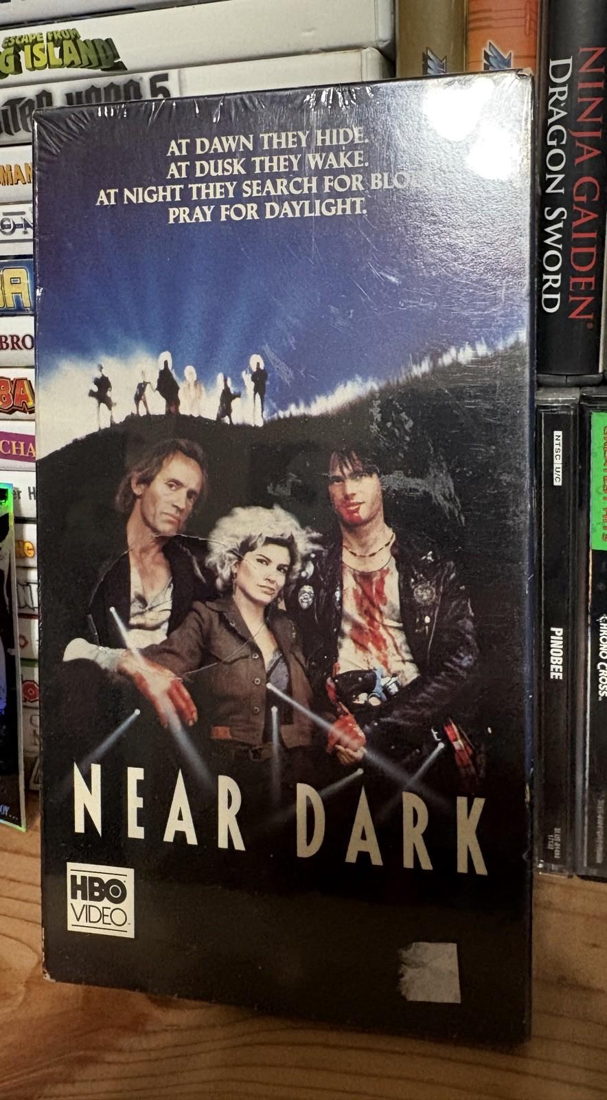 Near Dark 1987 VHS Vampire Cult Horror HBO Video Rated R Vintage 1987