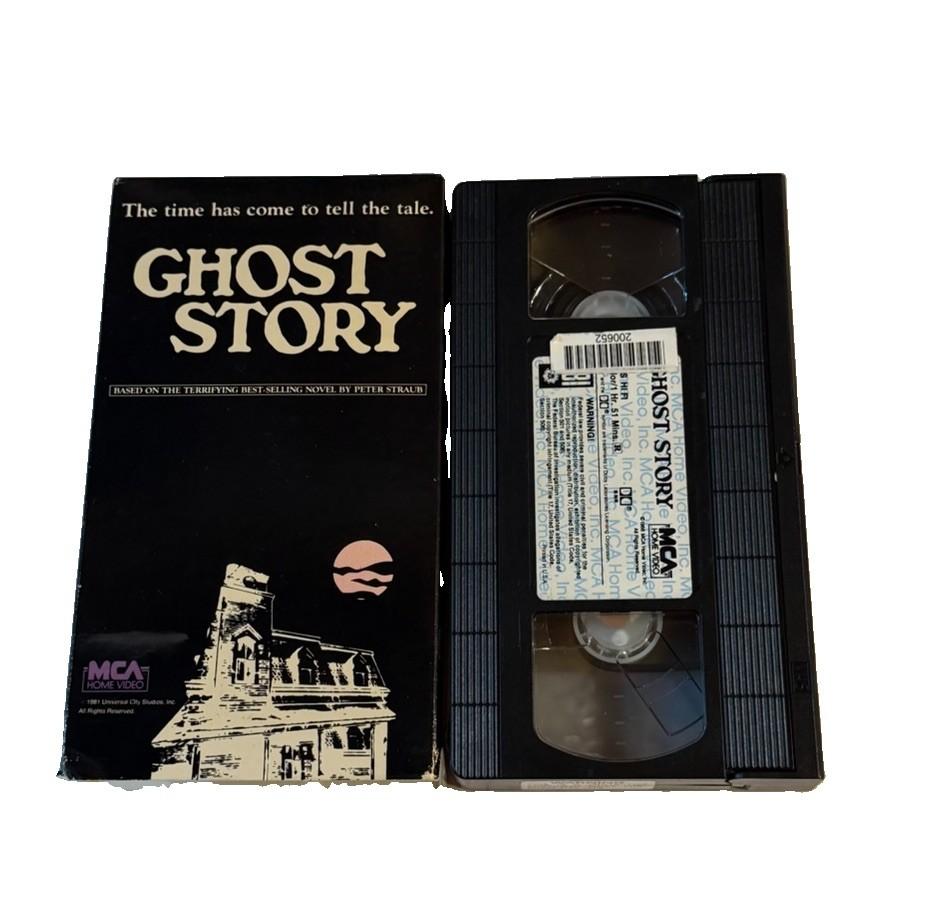 Ghost Story VHS 1981 Fred Astaire Peter Straub MCA Horror Vintage