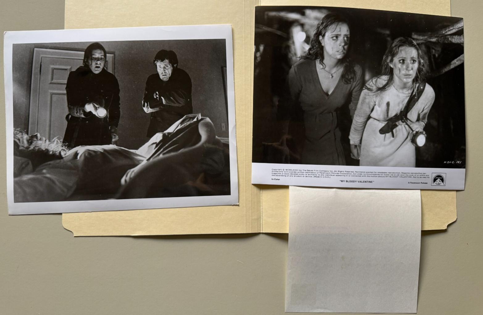 My Bloody Valentine 1981 Original Rare Studio Celebrity Photos