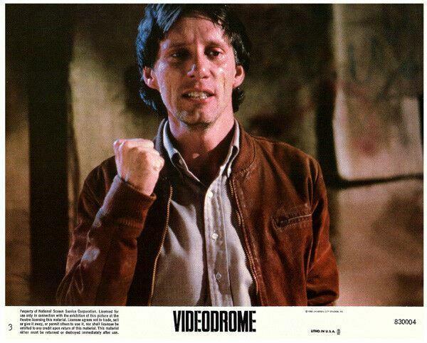 Videodrome Original 8x10 Lobby Card James Woods in David Cronenberg classic 1983