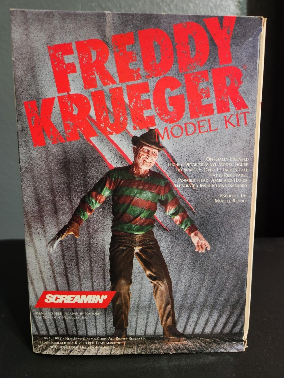 Freddy Krueger Model Kit from Screamin'