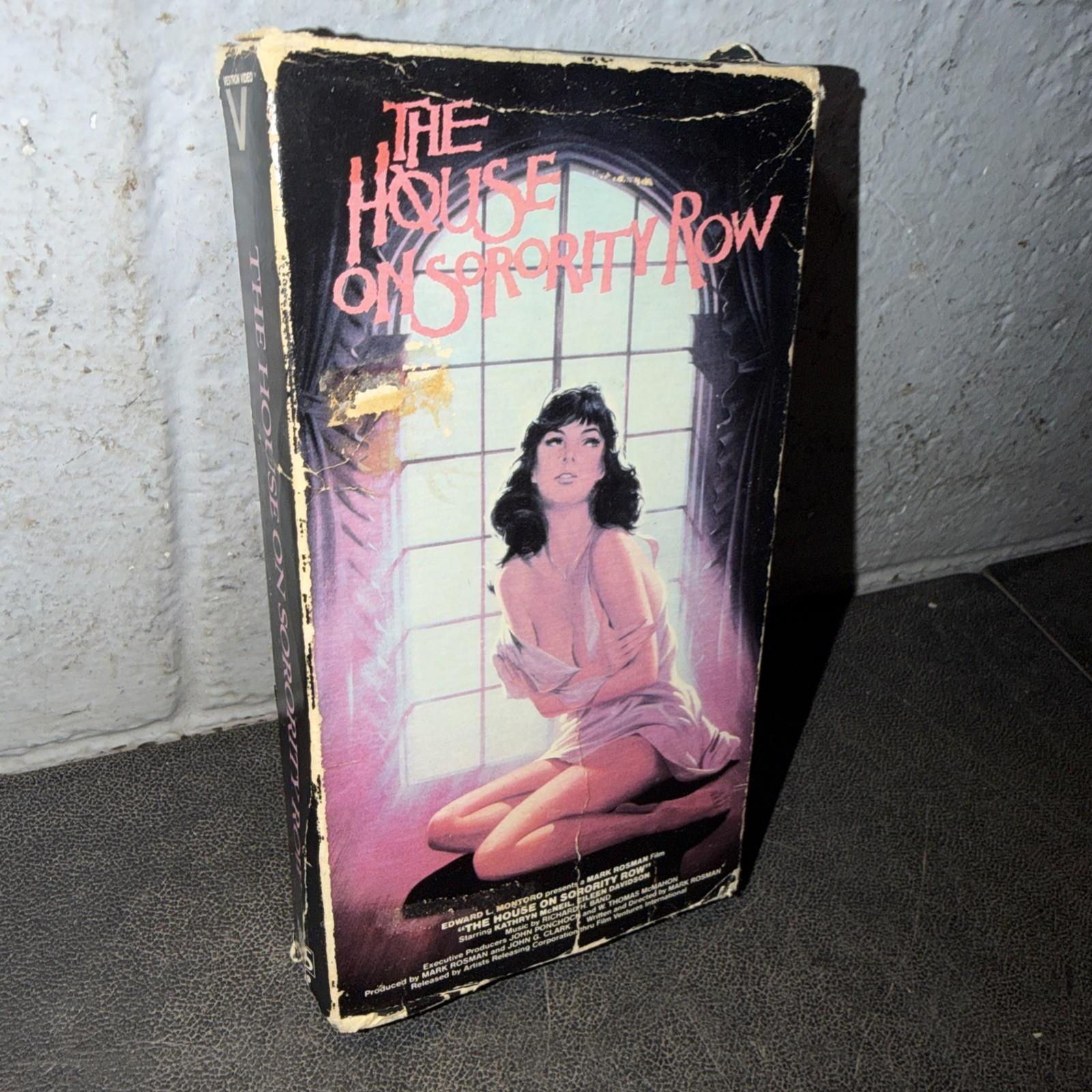 The House On Sorority Row ( VHS) Vestron 1983 rare