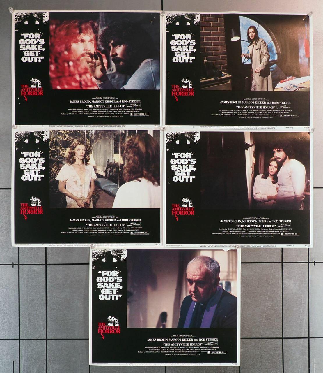 AMITYVILLE HORROR, THE (1979) 29788  Group of Five Original Lobby Cards  Margot 