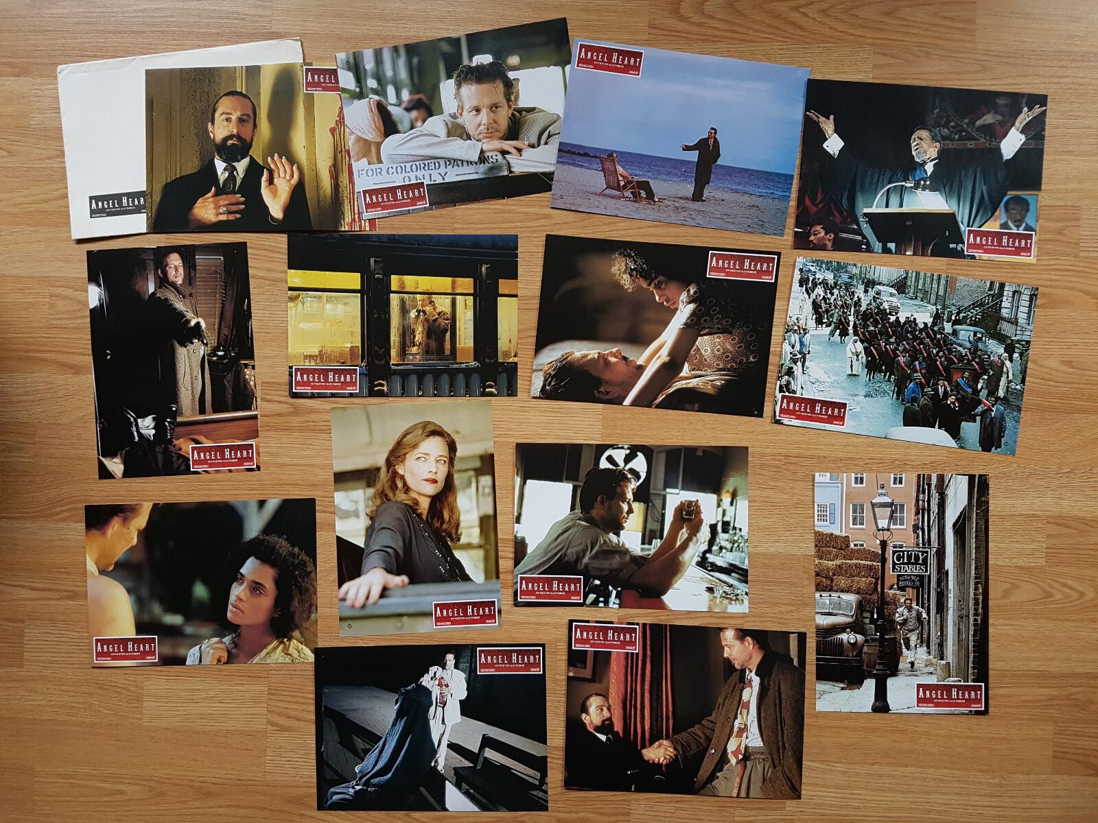 ANGEL HEART rare set 14 German lobby cards CH. RAMPLING 1987 Fantasy ALAN PARKER