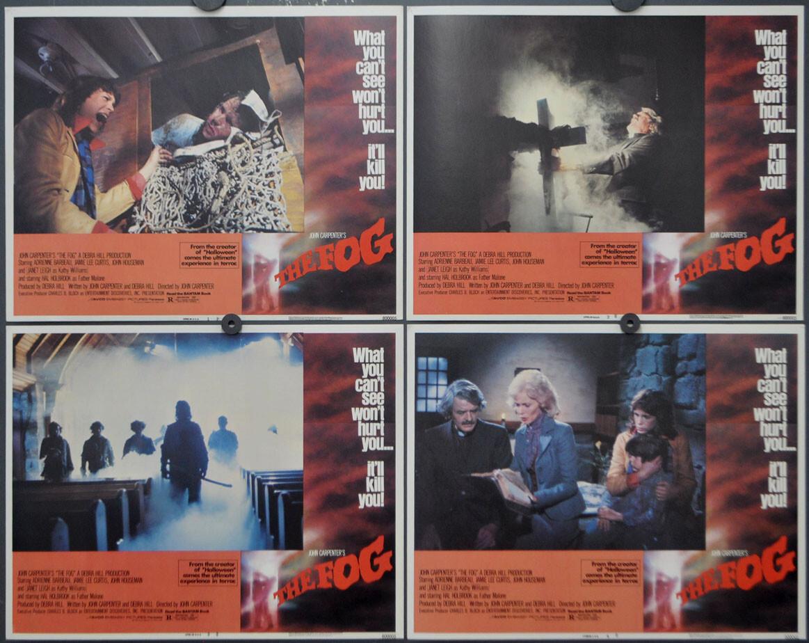 Fog 1980 ORIGINAL 11X14 NR-MNT LOBBY CARD SET JAMIE LEE CURTIS JOHN CARPENTER