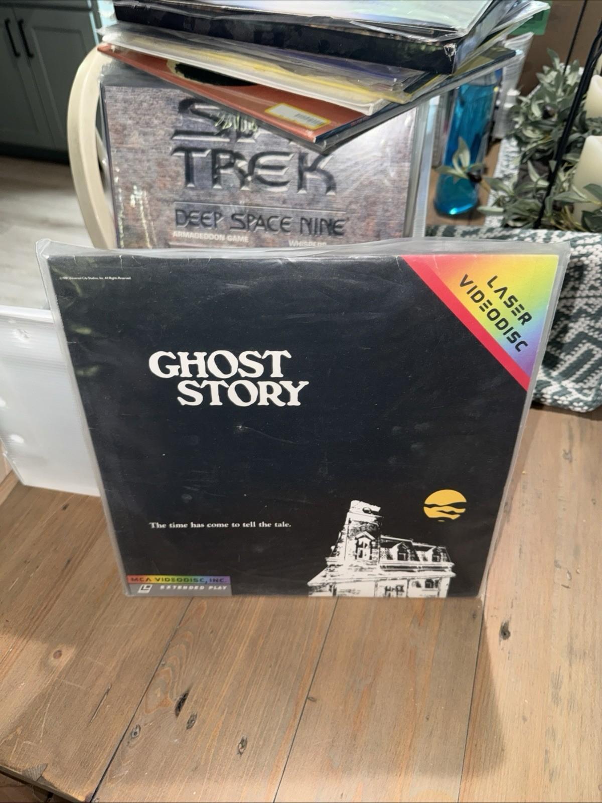 GHOST STORY Laserdisc LD FULL SCREEN FORMAT VERY GOOD CONDITION VERY RARE SCARY!