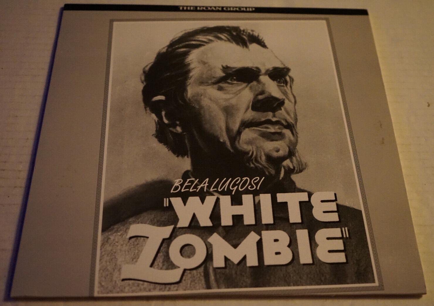 White Zombie 1932 Starring Bela Lugosi Halloween W/ Inserts Rare LaserDisc Oop