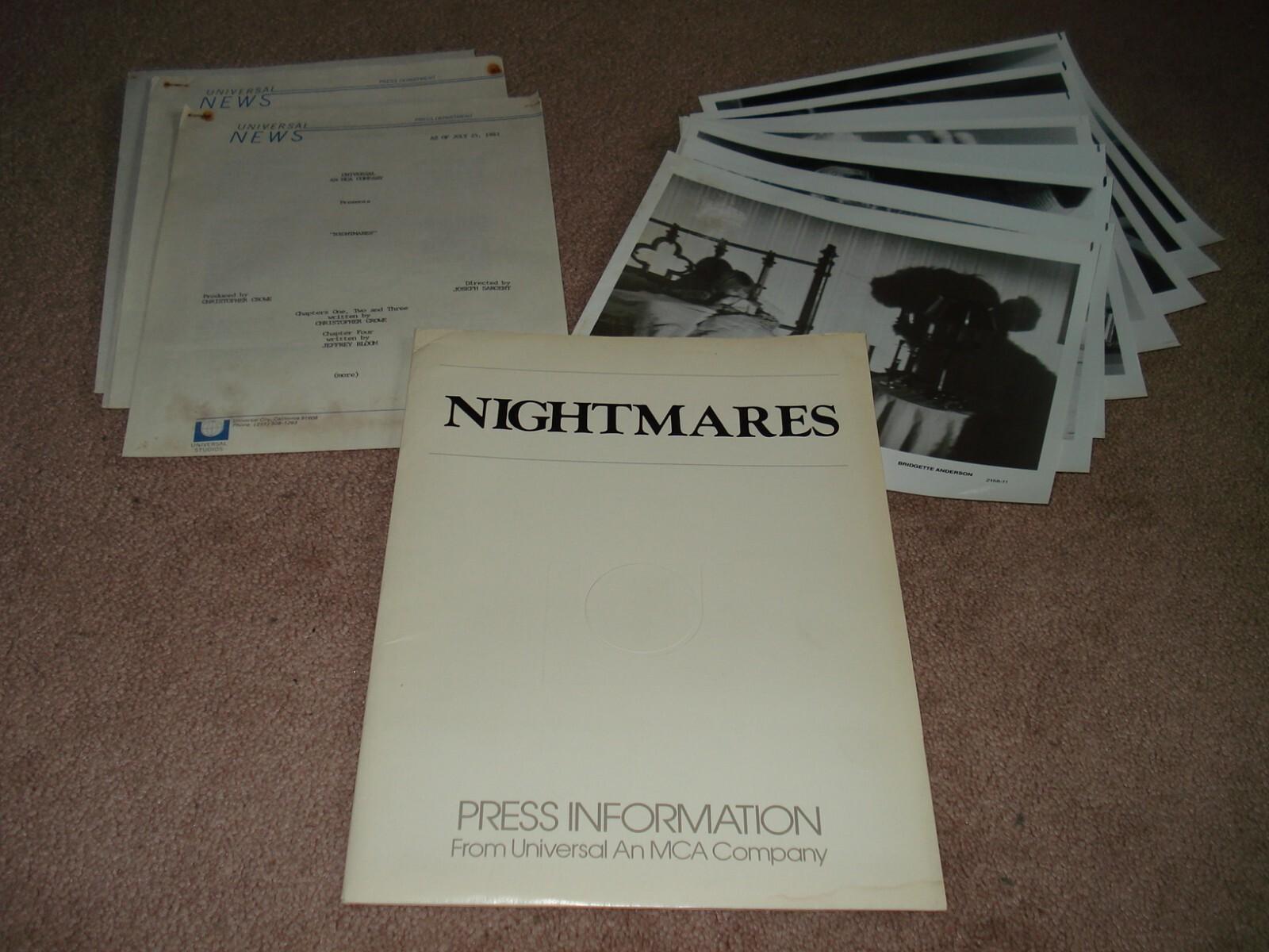 NIGHTMARES Press Kit/Stills-Emilio Estevez, Lance Henriksen, Veronica Cartwright