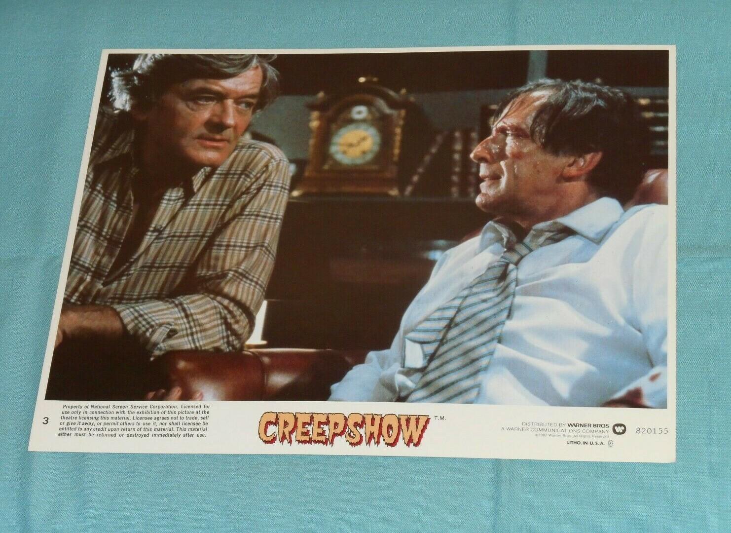 original CREEPSHOW mini lobby card #3 Stephen King George A. Romero