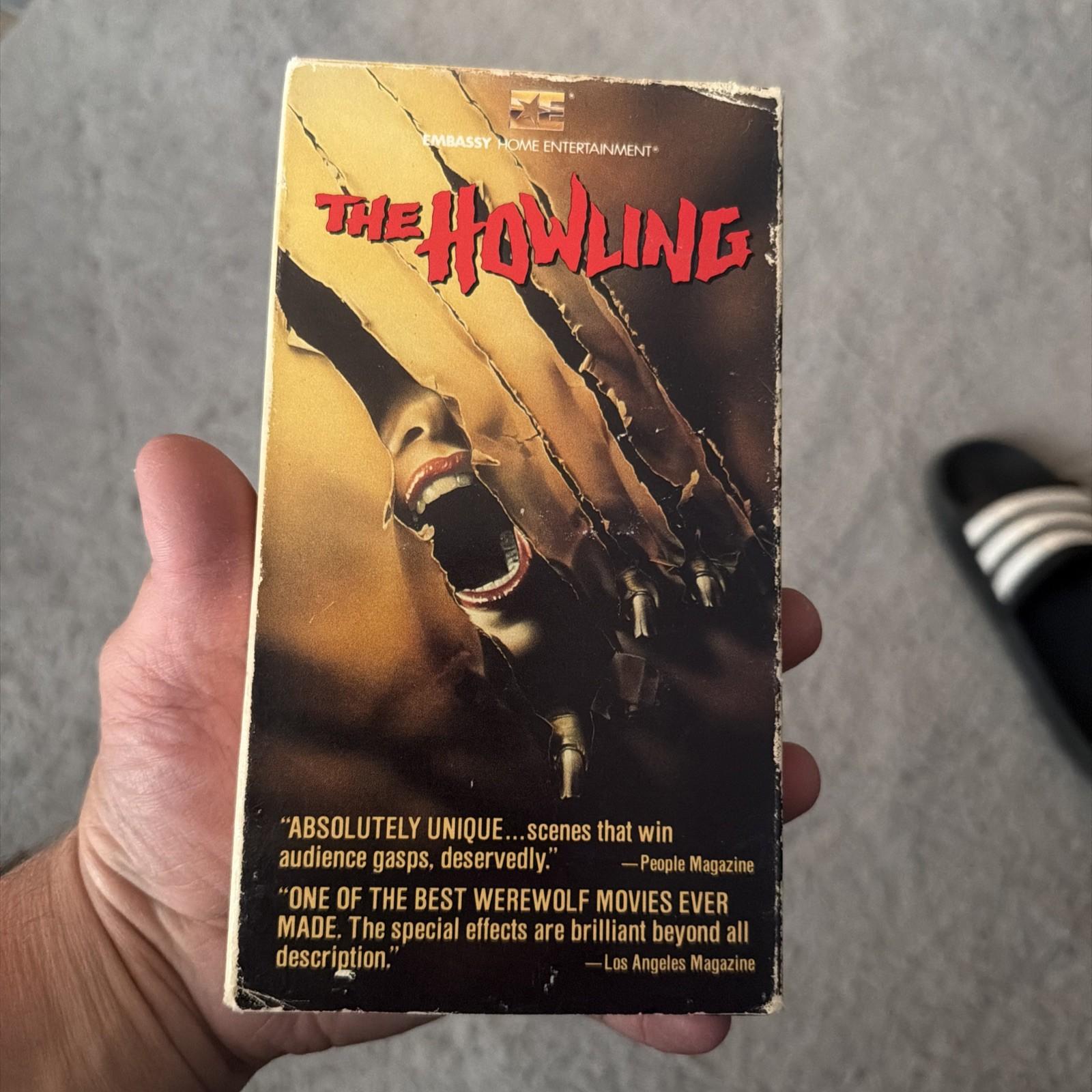 The Howling (1981) Vintage VHS Dee Wallace