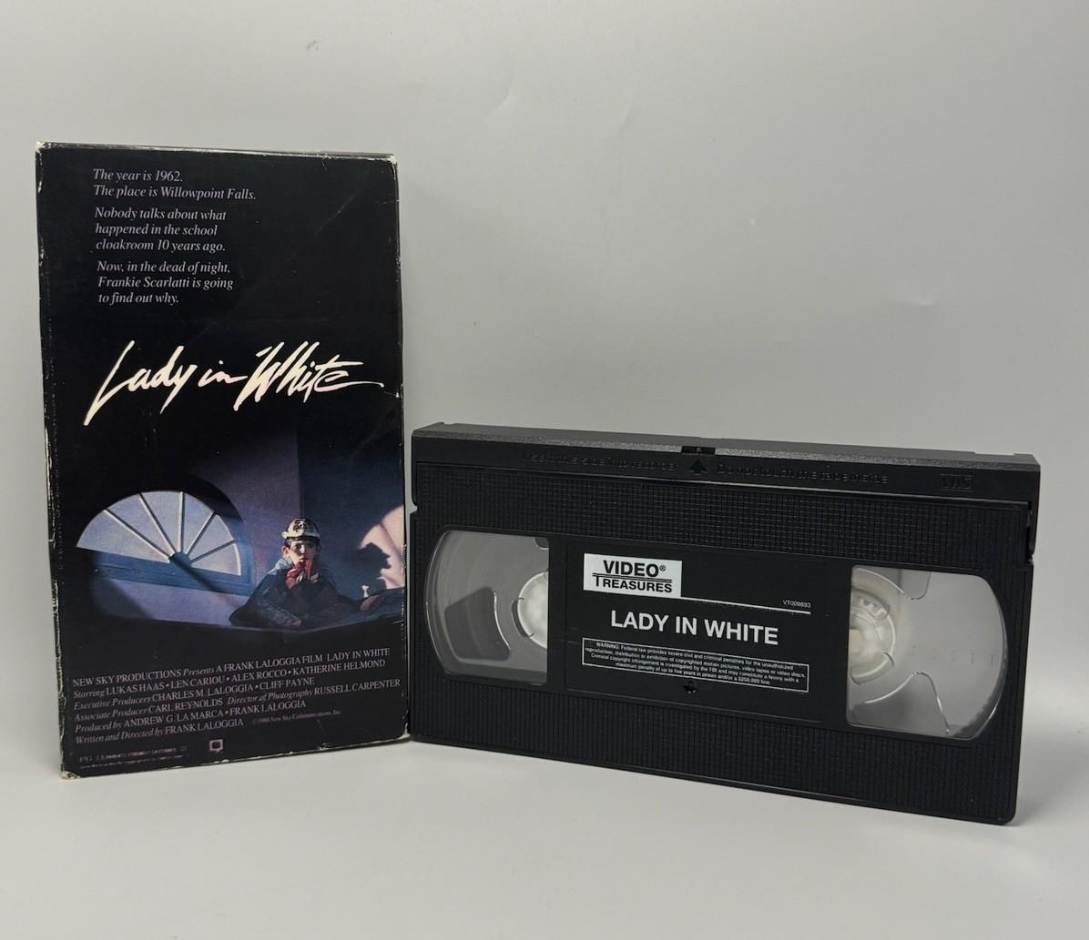 Lady in White VHS Tape 1988 Horror Movie SV9693 Video Treasures
