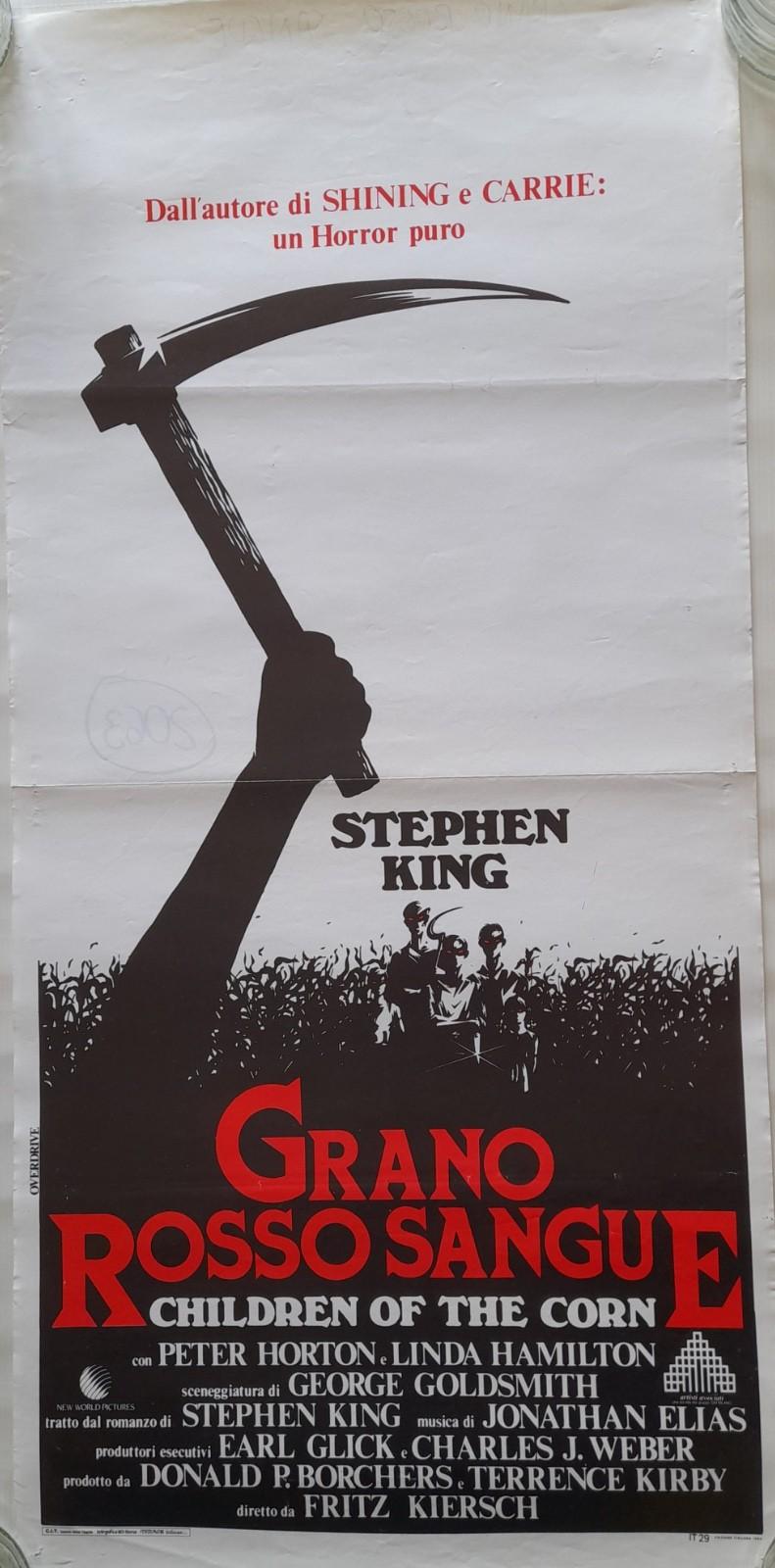 Children of the Corn (1984) Locandina – Original Film Poster Single Fold