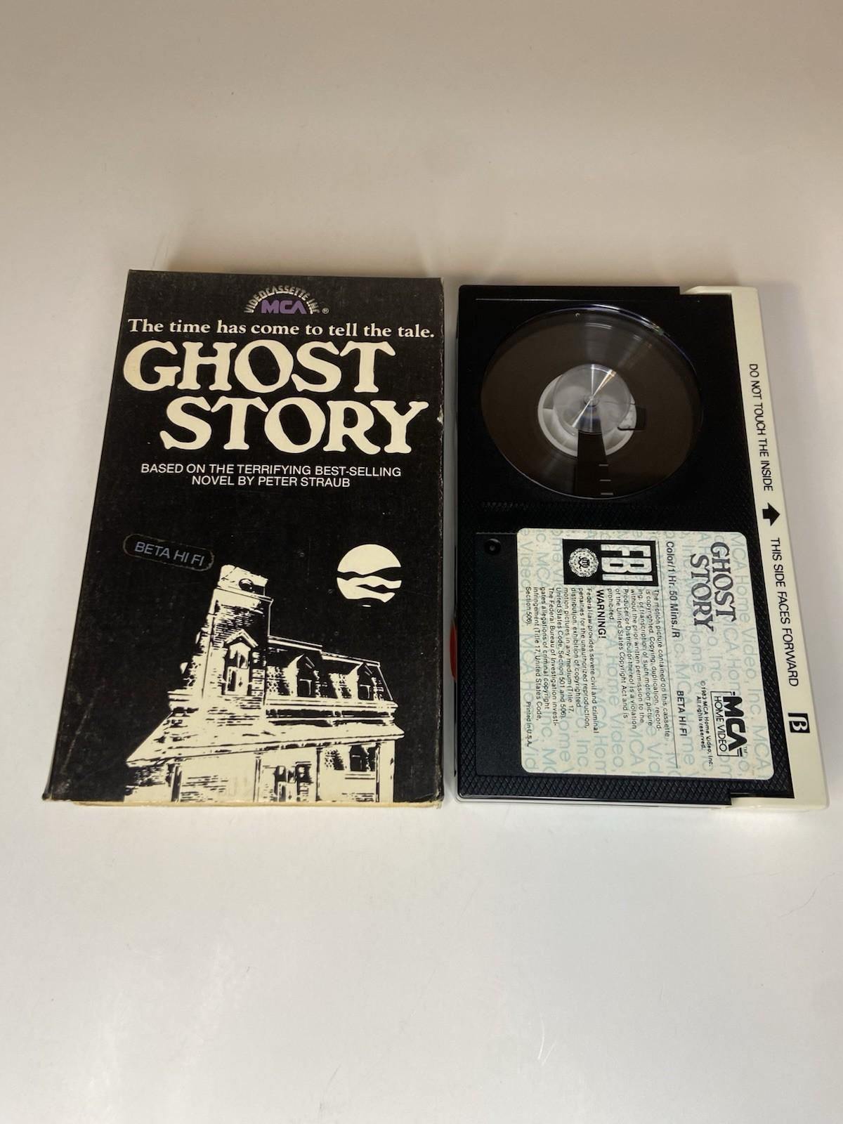 Beta Betamax Tape Vintage GHOST STORY MCA 1981 Based On Peter Straub Novel