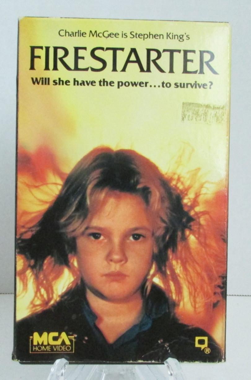 VINTAGE 1984 MCA Stephen King's Firestarter [Betamax]