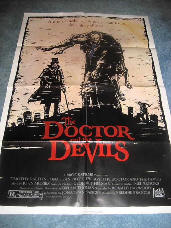 THE DOCTOR AND THE DEVILS(1985)TIMOTHY DALTON  ORIG1 SH