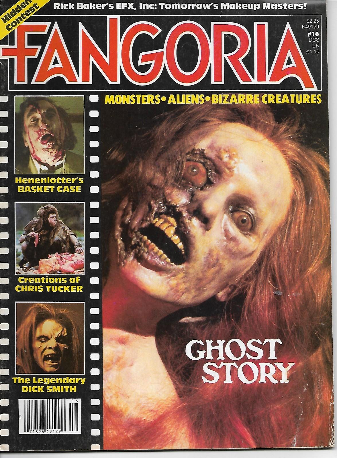 FANGORIA #16 1981 Vintage Horror Magazine * Ghost Story * Basket Case *  RARE