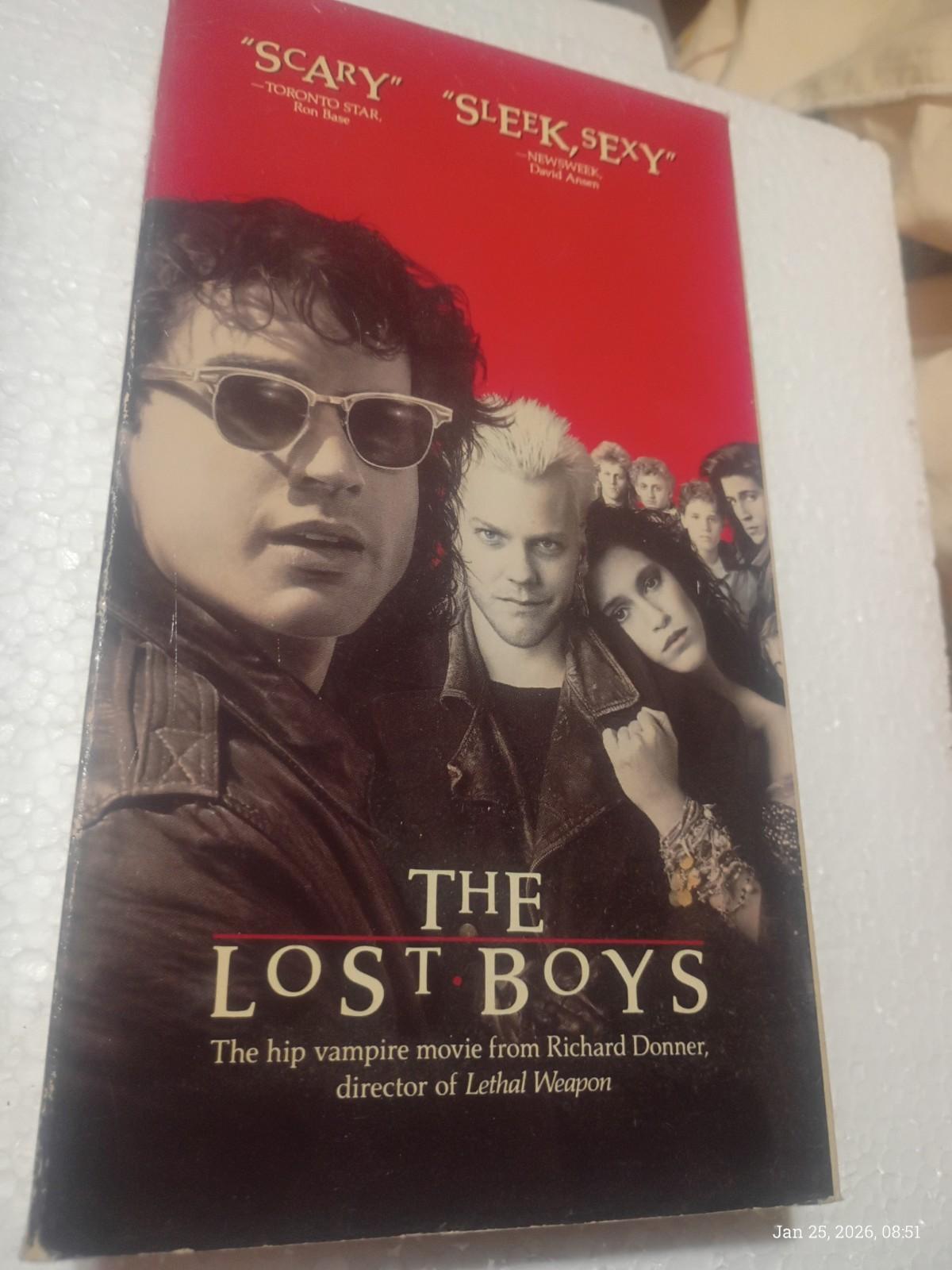 The Lost Boys – VHS Screener Played Once – Rare Promo Copy