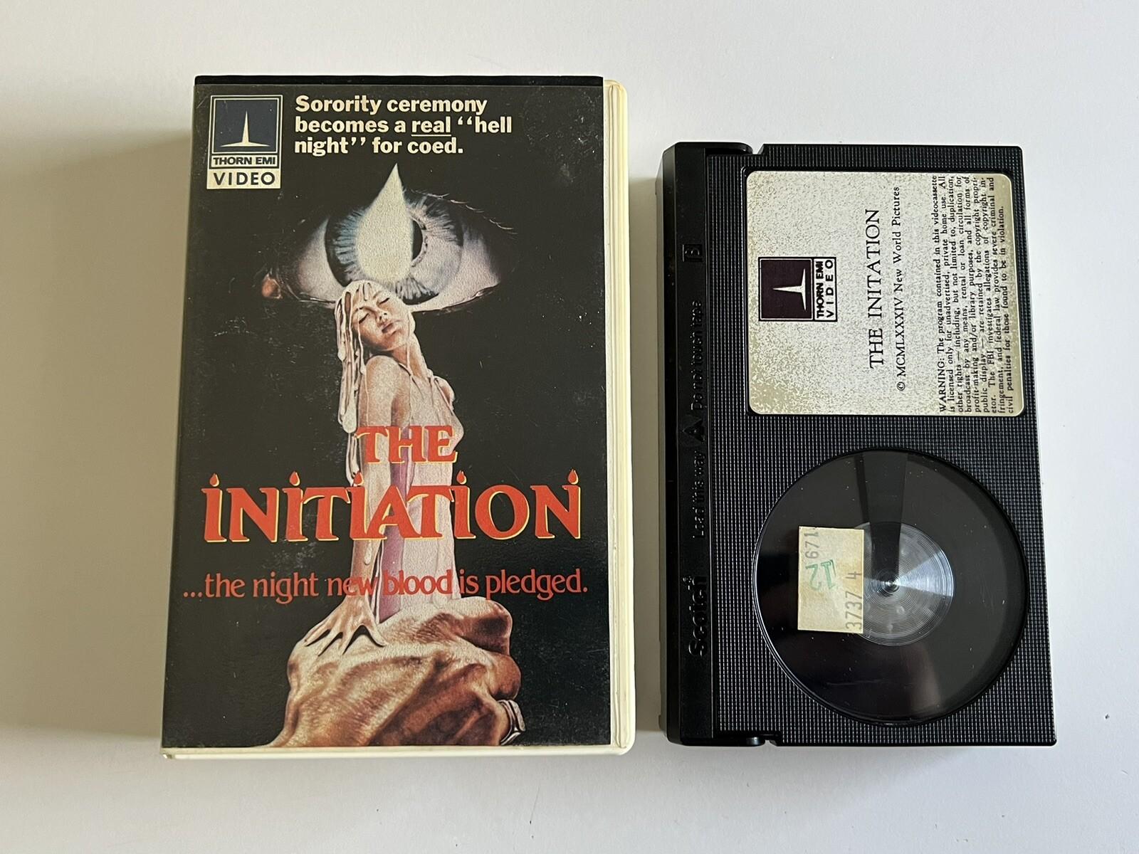 THE INITIATION - BETA RARE - 1984 Daphne Zuniga - HORROR - THORN/EMI CLAMSHELL
