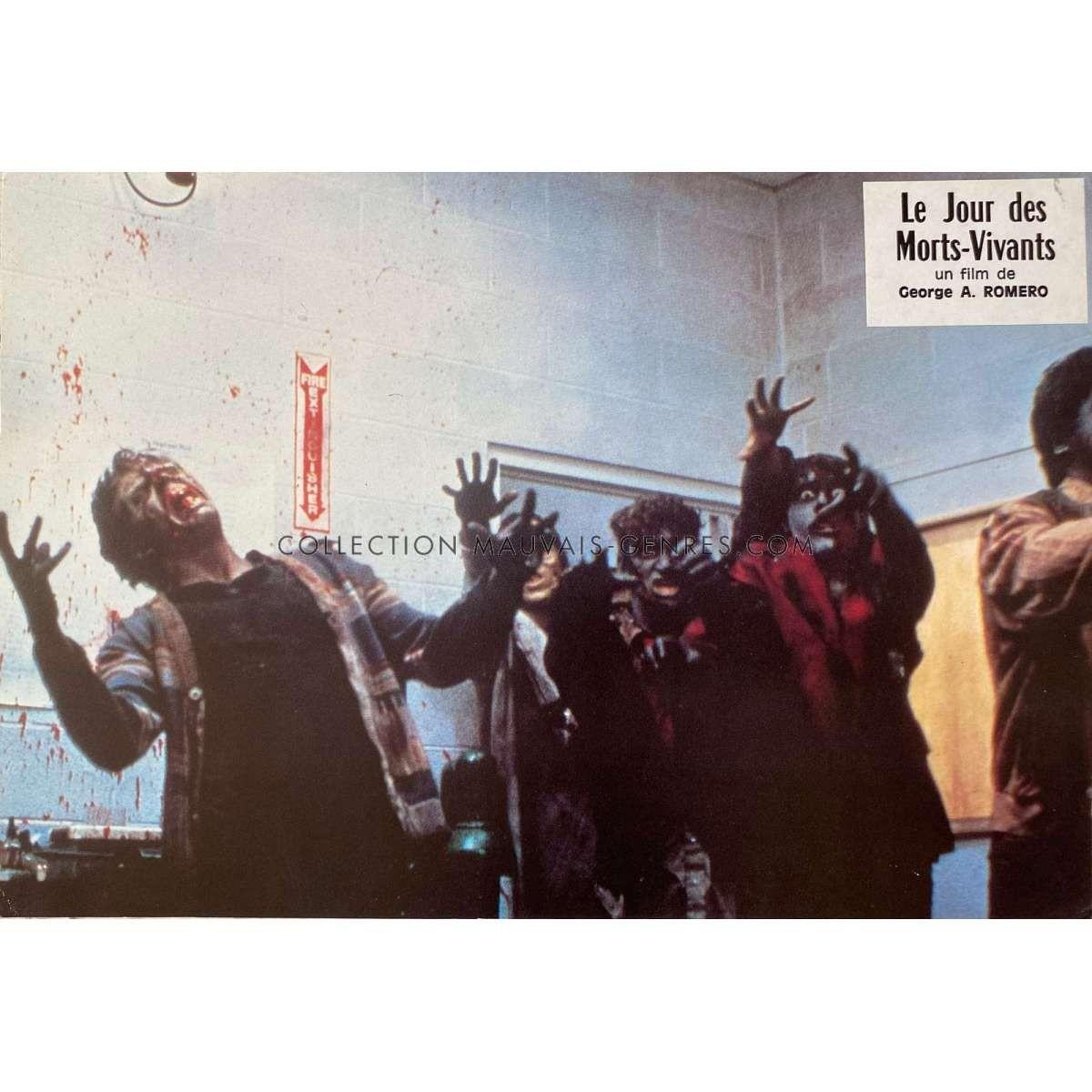 THE DAY OF THE DEAD Lobby Card N01 - 9x12 in. - 1985 - George A. Romero, Lori Ca