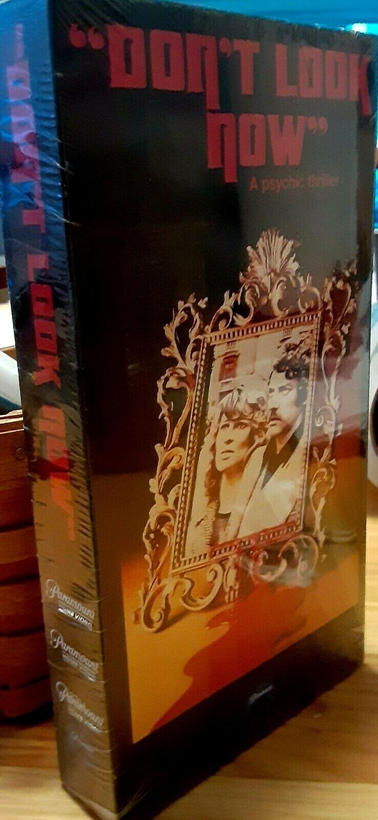 vhs new DON'T LOOK NOW 1973/1988 D.Sutherland PARAMOUNT Watermark JULIE CHRISTIE
