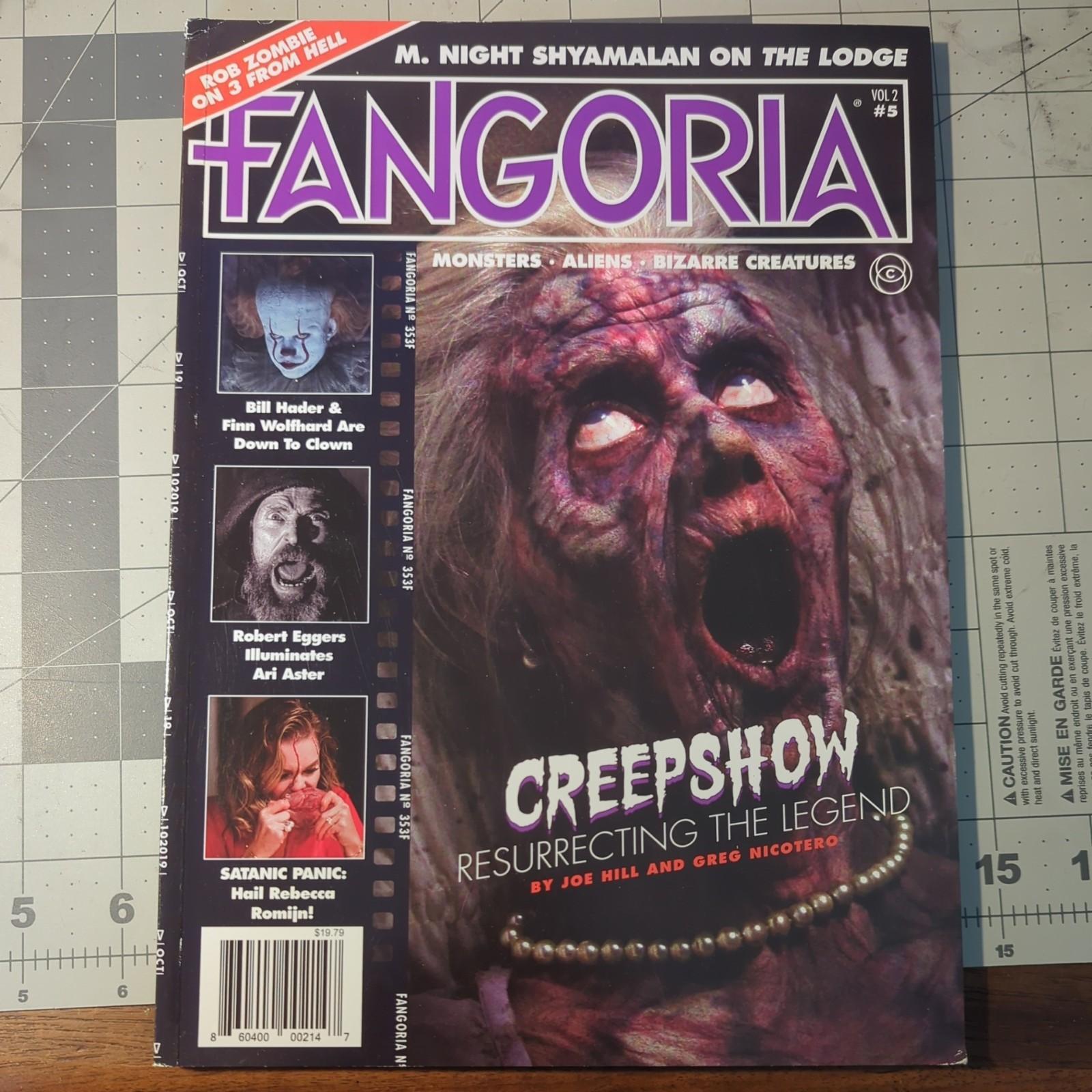 Fangoria vol. 2 #5 - Creepshow Cover - stored in pet/child/smoke free