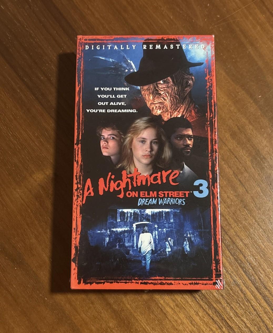 A Nightmare on Elm Street 3: Dream Warriors (VHS, 1987) BRAND NEW SEALED