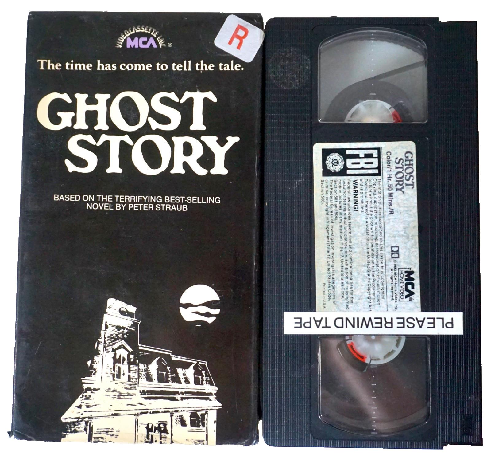 Rare Vintage 1981 Ghost Story VHS Video Tape Horror Movie MCA Universal