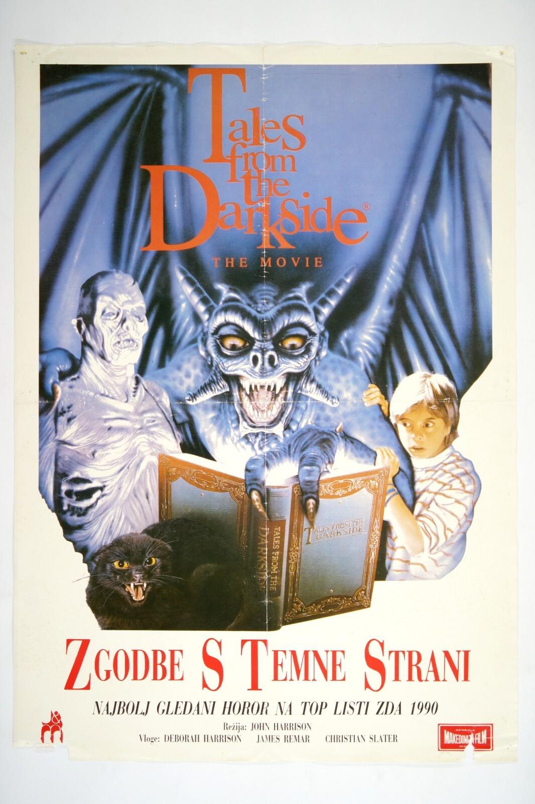 TALES FROM THE DARKSIDE THE MOVIE Original exYU movie poster 1990 JOHN HARRISON